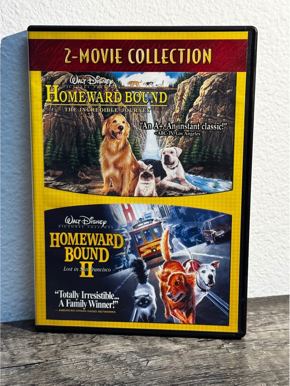 Homeward Bound 2-Movie Collection DVD - Homeward Bound: The Incredible Journey &